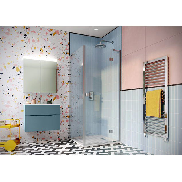 Crosswater Design 700mm Walk In Panel Shower Screen