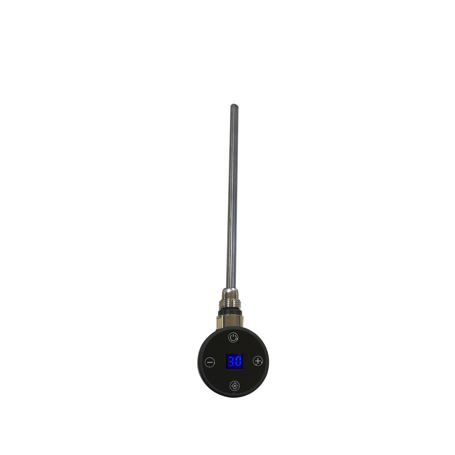 Just Taps Plus Electric Thermostat Heating Element Matt Black