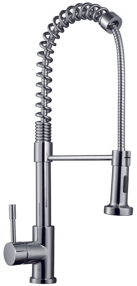 Semi Pro Kitchen Sink Mixer With Swivel Spout & Pull Out Spray