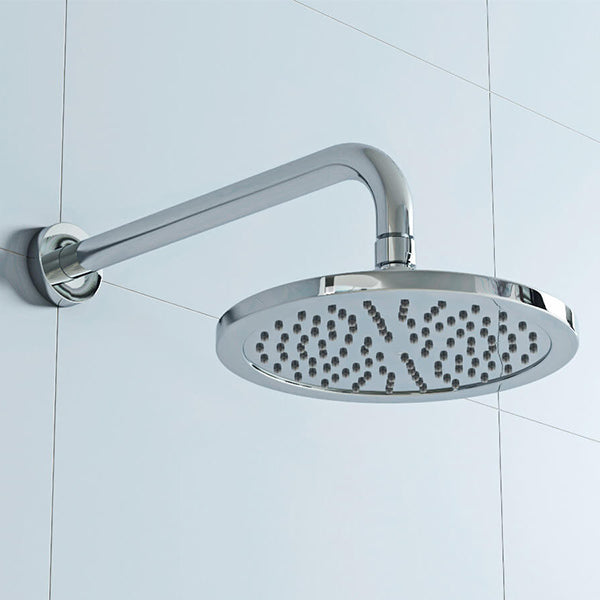Crosswater Dial 225mm Basin Mounted Showerhead - Chrome