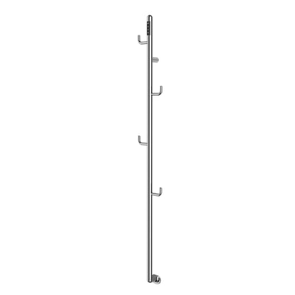 Just Taps Plus Flo Electric Towel Rail with Hooks 1661mm