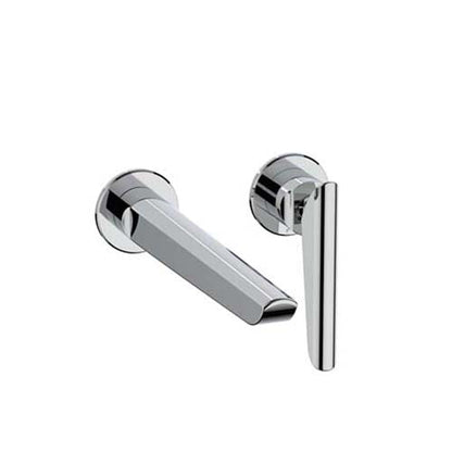 Crosswater Foile Basin 2H Set Wall Mounted