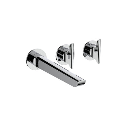 Crosswater Foile Module 2 Outlet 2 Handle Shower Valve & Bath Spout