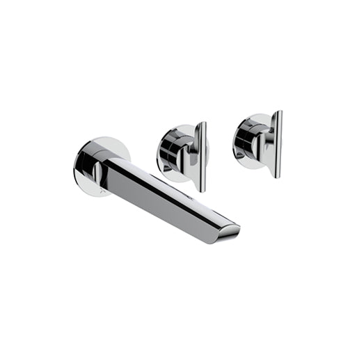 Crosswater Foile Module 3 Outlet 2 Handle Shower Valve & Bath Spout