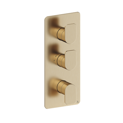 Crosswater Fuse 2 Outlet 3 Handle Shower Valve