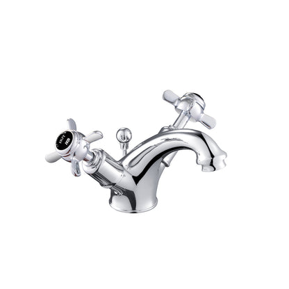 Just Taps Plus Grosvenor Basin Mixer with Pop Up Waste