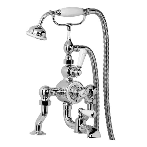 Lefroy Brooks Godolphin Thermostatic Bath Mixer With Shower Kit GD8823 - (choose finish)