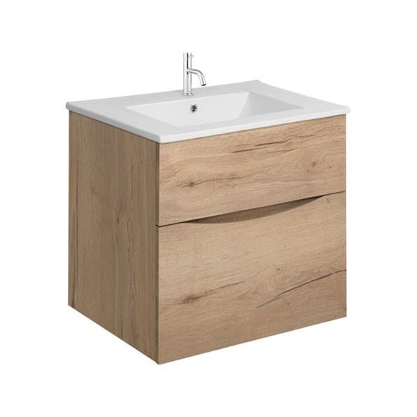 Crosswater Glide II 500x450 2 Drawer Wall Hung Vanity Unit