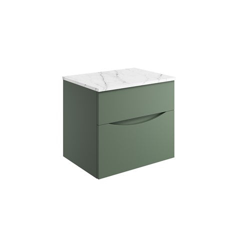 Crosswater Glide II 600 Unit with 610 Marble Effect Worktop