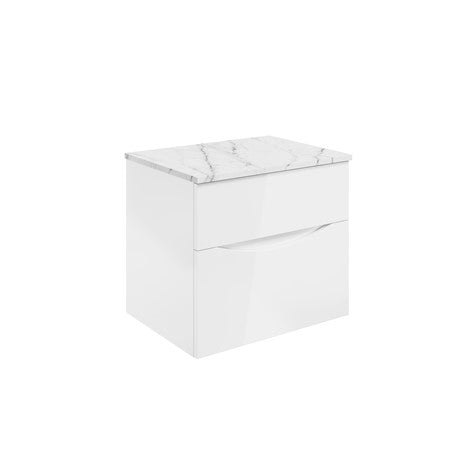 Crosswater Glide II 600 Unit with 610 Marble Effect Worktop