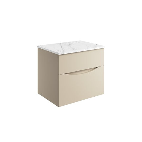 Crosswater Glide II 600 Unit with 610 Marble Effect Worktop