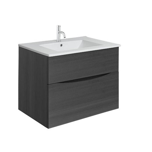 Crosswater Glide II 700 x 450 2 Drawer Wall Hung Vanity Unit