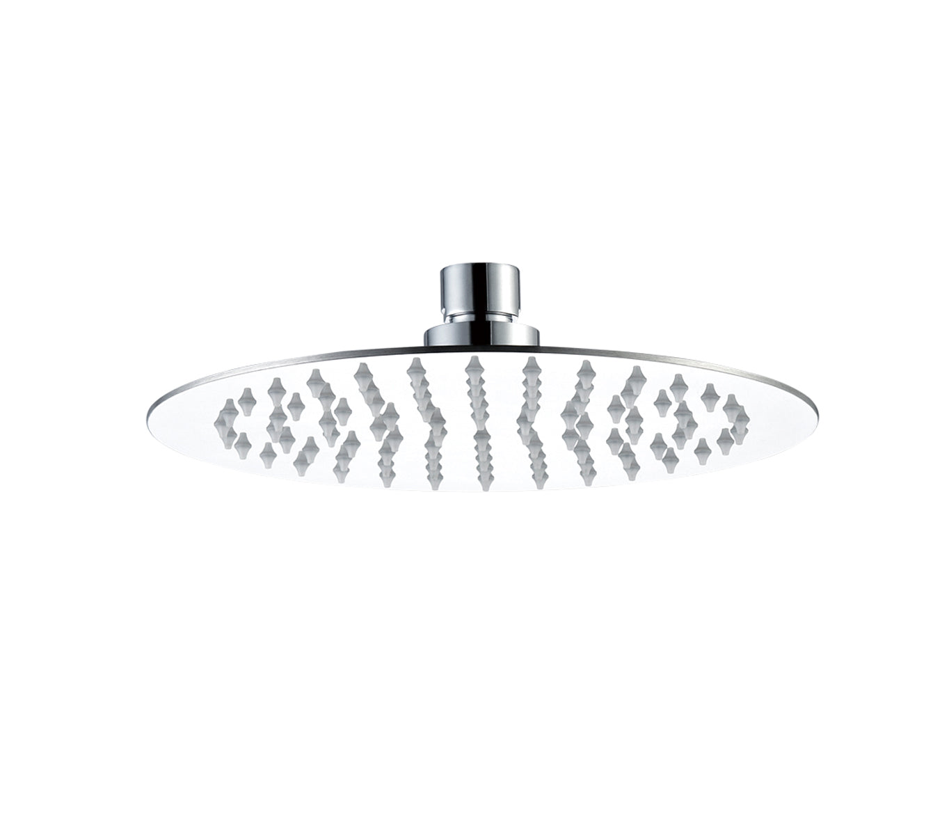 Just Taps Glide Ultra Thin 300mm Round Rain Shower Head (low Pressure)