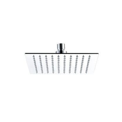 Just Taps Plus Glide Ultra-Thin Square Shower Head