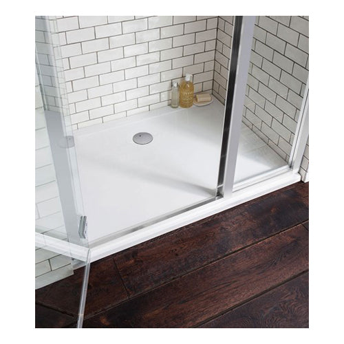 Crosswater Rectangular 35mm Anti-Slip Acrylic Shower Tray