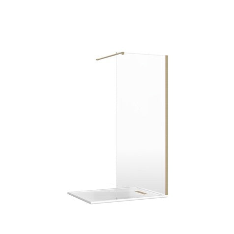 Gallery 8mm Glass Panel Only 255mm x 2000mm Clear Glass