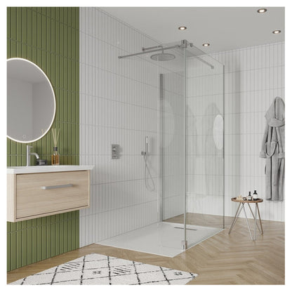 Gallery 10mm Thick Clear Glass Panel Only 2000 x 715mm