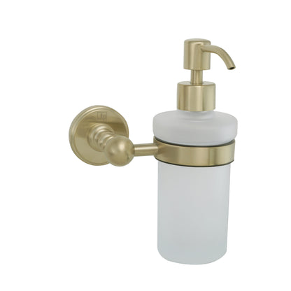 Just Taps Plus Grosvenor Soap Dispenser Frosted Glass