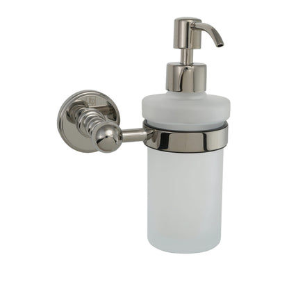 Just Taps Plus Grosvenor Soap Dispenser Frosted Glass