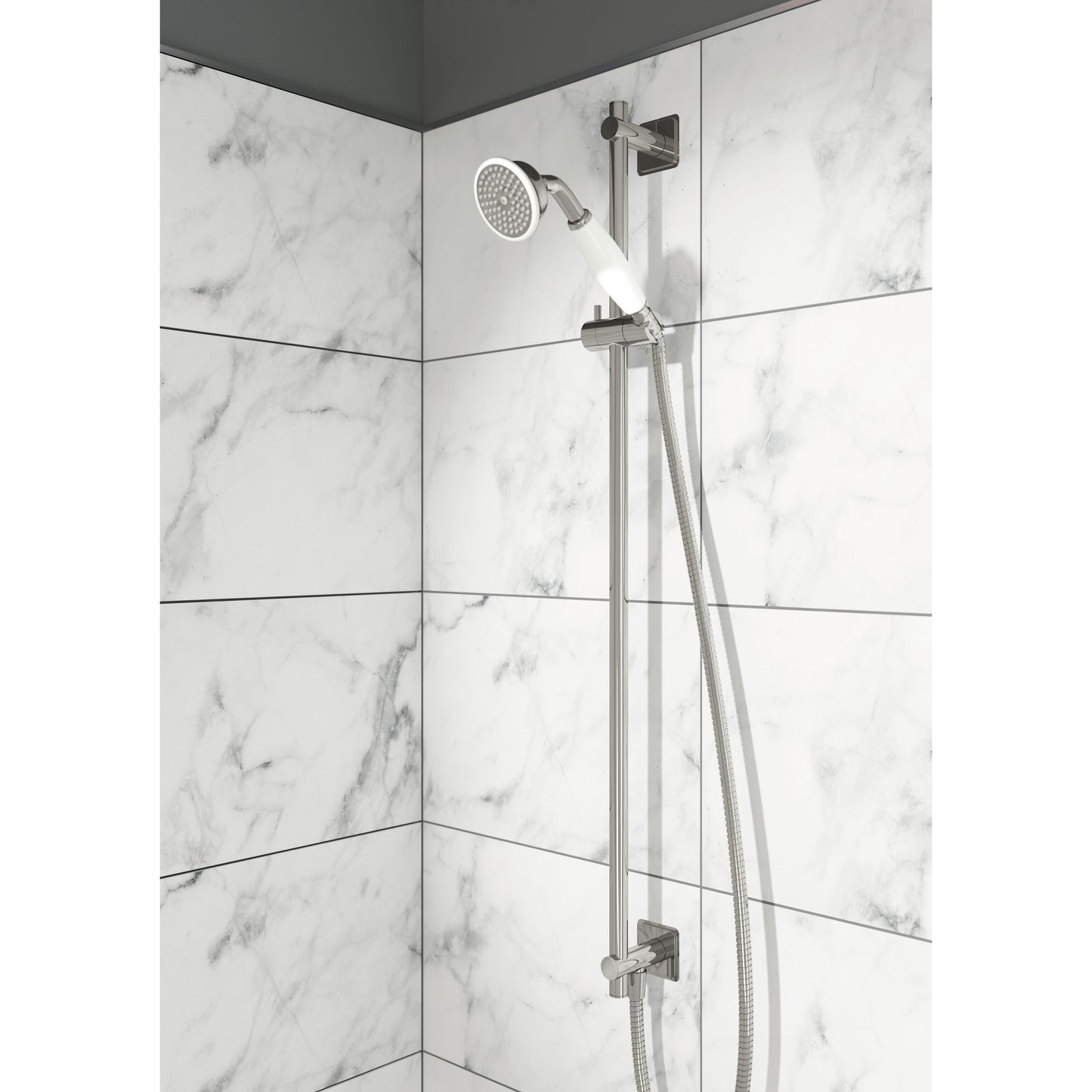 Just Taps Plus Grosvenor Slide Rail Kit with Bottom Outlet