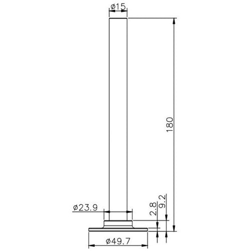 Just Taps Plus Set of Pipe and Flanges for Radiators