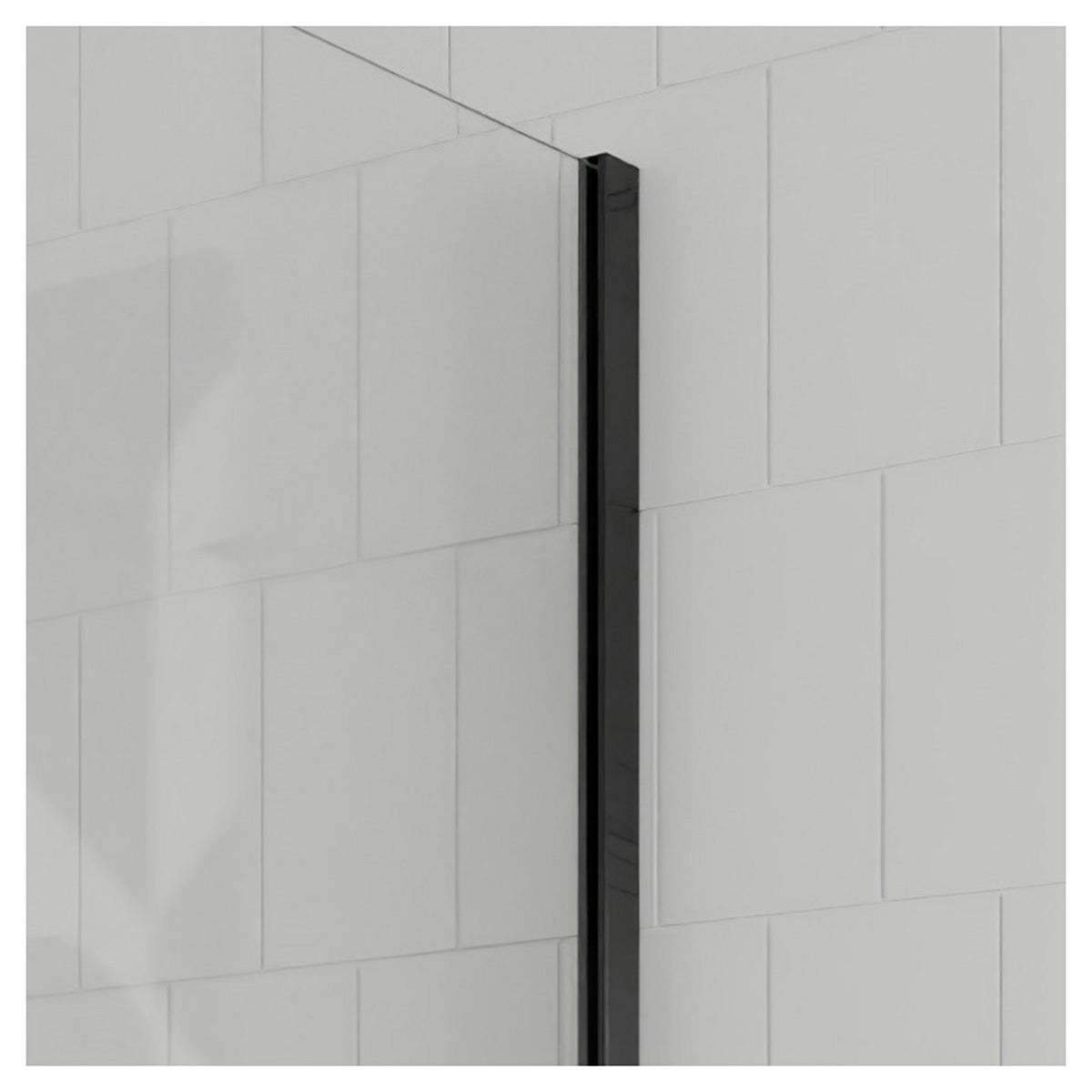 Crosswater Gallery 10 Corner with Hinged Deflector (T-Bracing Bar)