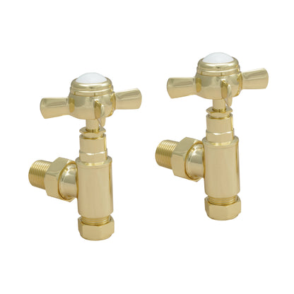 Just Taps Plus Grosvenor Angled Radiator Valve