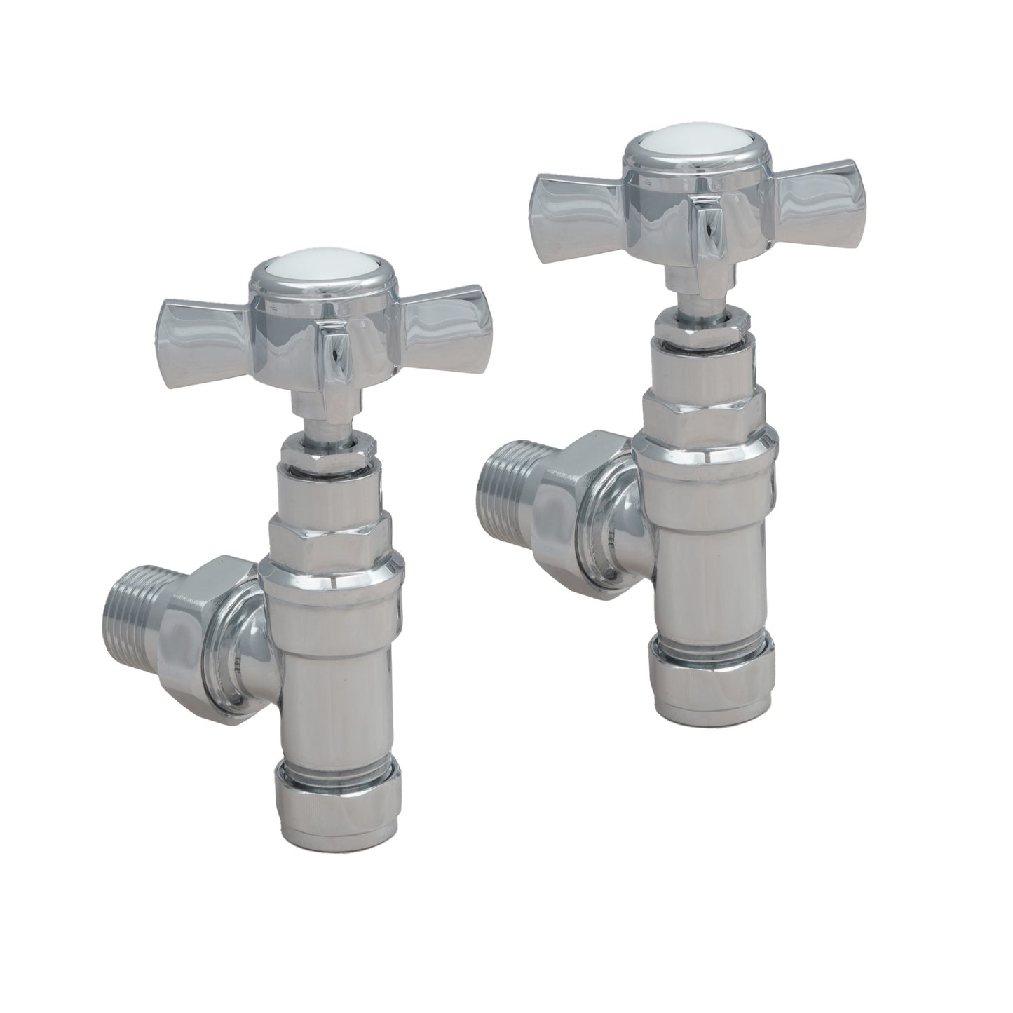 Just Taps Plus Grosvenor Angled Radiator Valve