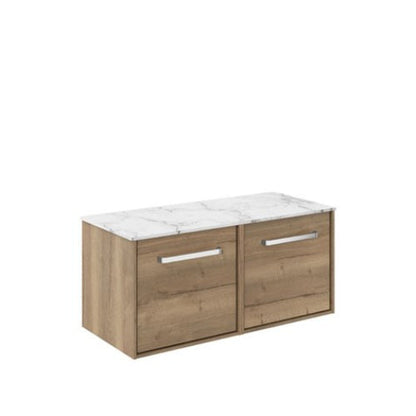 Crosswater Infinity 1000 Unit with Carrara Marble Worktop