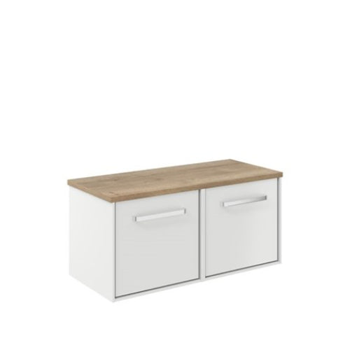 Crosswater Infinity 1000 Framed Unit with Windsor Oak Worktop