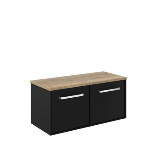 Crosswater Infinity 1000 Framed Unit with Windsor Oak Worktop