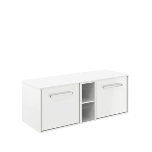Crosswater Infinity 1200 Framed Unit with Polar White Worktop