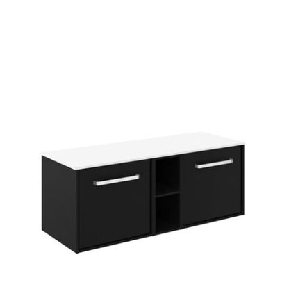 Crosswater Infinity 1200 Framed Unit with Polar White Worktop
