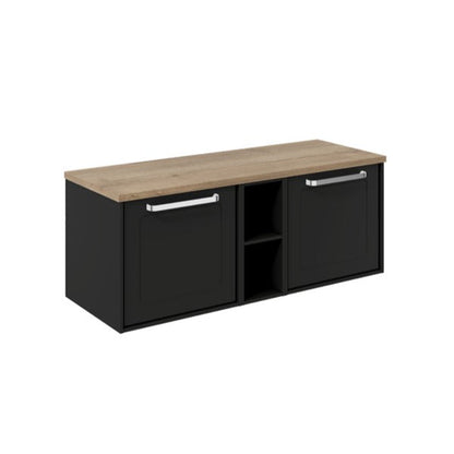 Crosswater Infinity 1200 Framed Unit with Windsor Oak Worktop