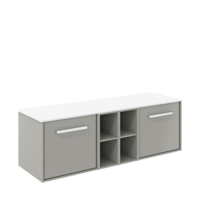 Crosswater Infinity 1400 Unit with Polar White Worktop