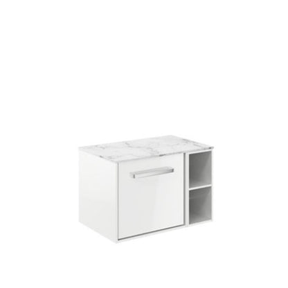 Crosswater Infinity 700 Unit with Carrara Marble Worktop