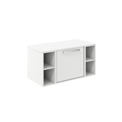Crosswater Infinity 900 Framed Unit with Polar White Worktop
