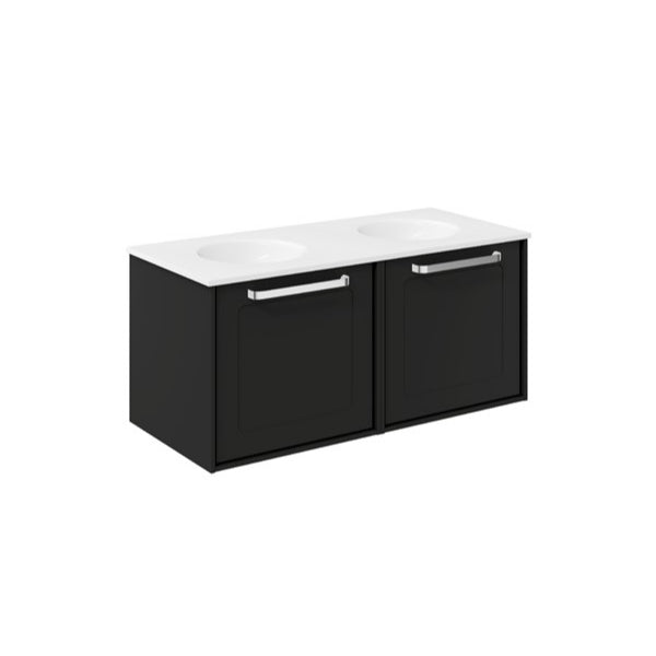 Crosswater Infinity 1000 Framed Unit with Double Basin