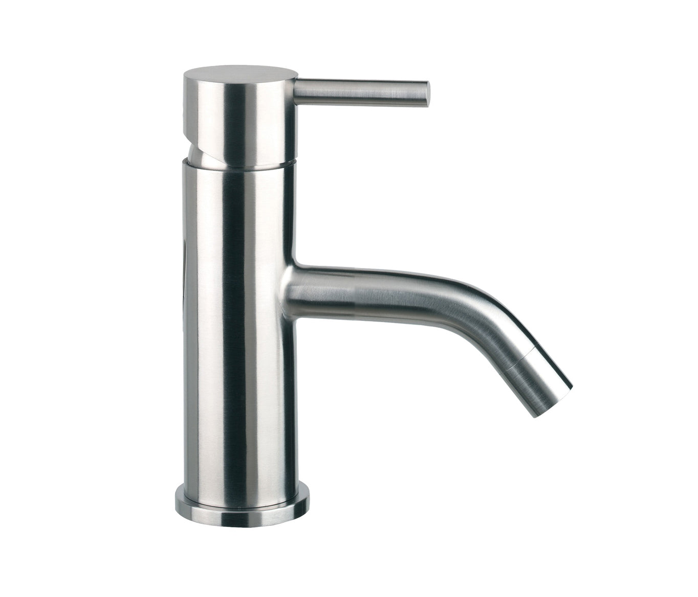 Just Taps Inox Stainless Steel 110 Monobloc Basin Mixer