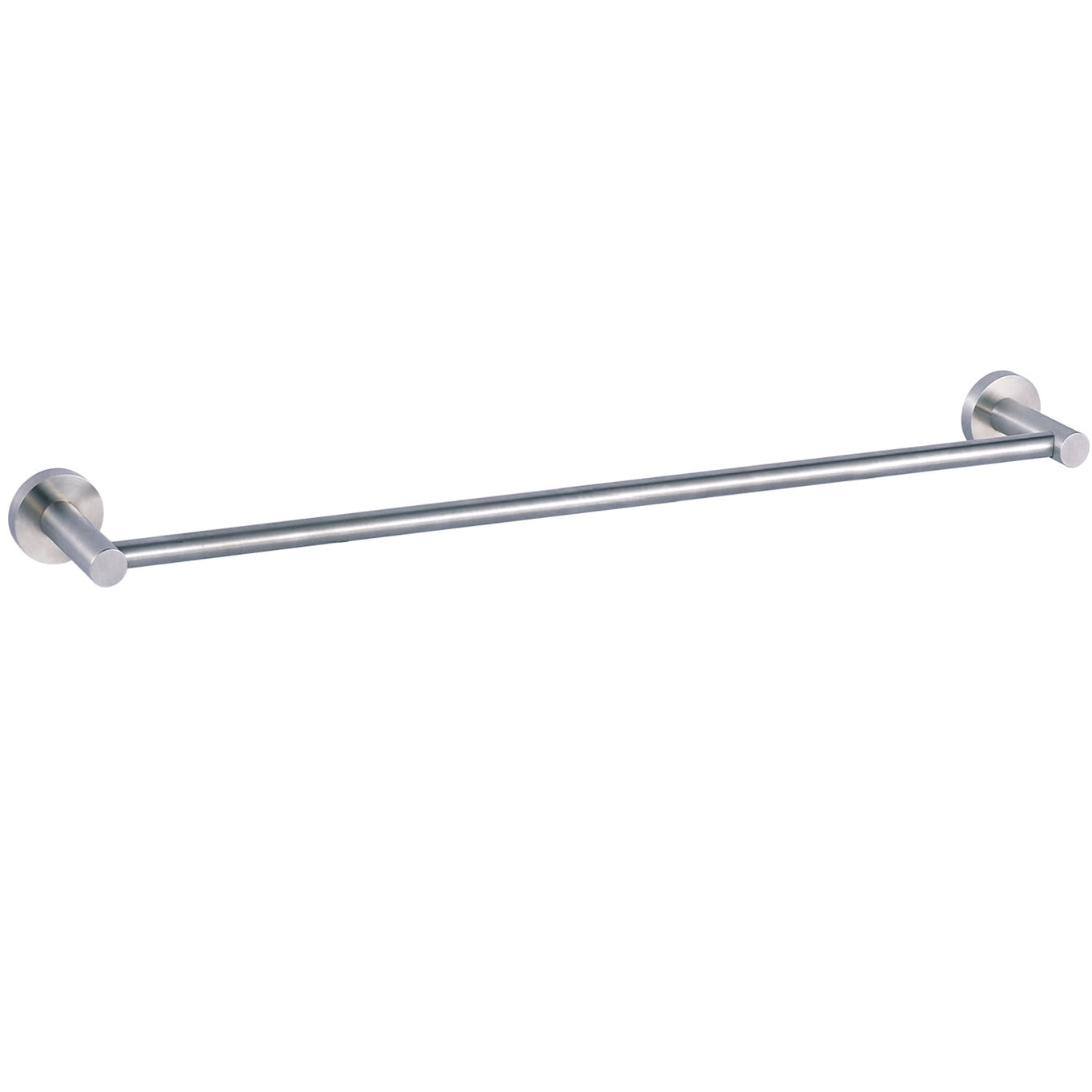 Just Taps Plus INOX Single Towel Rail in Stainless Steel
