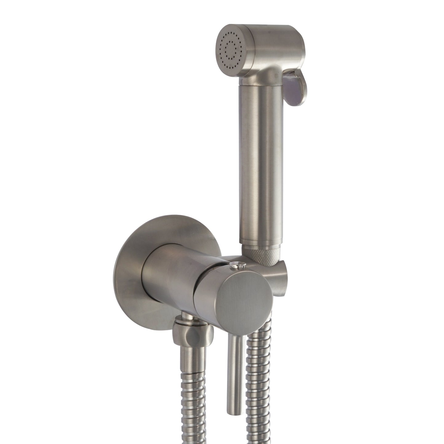 Just Taps Plus Inox Single Lever Douche Set for Cold and Hot Operation