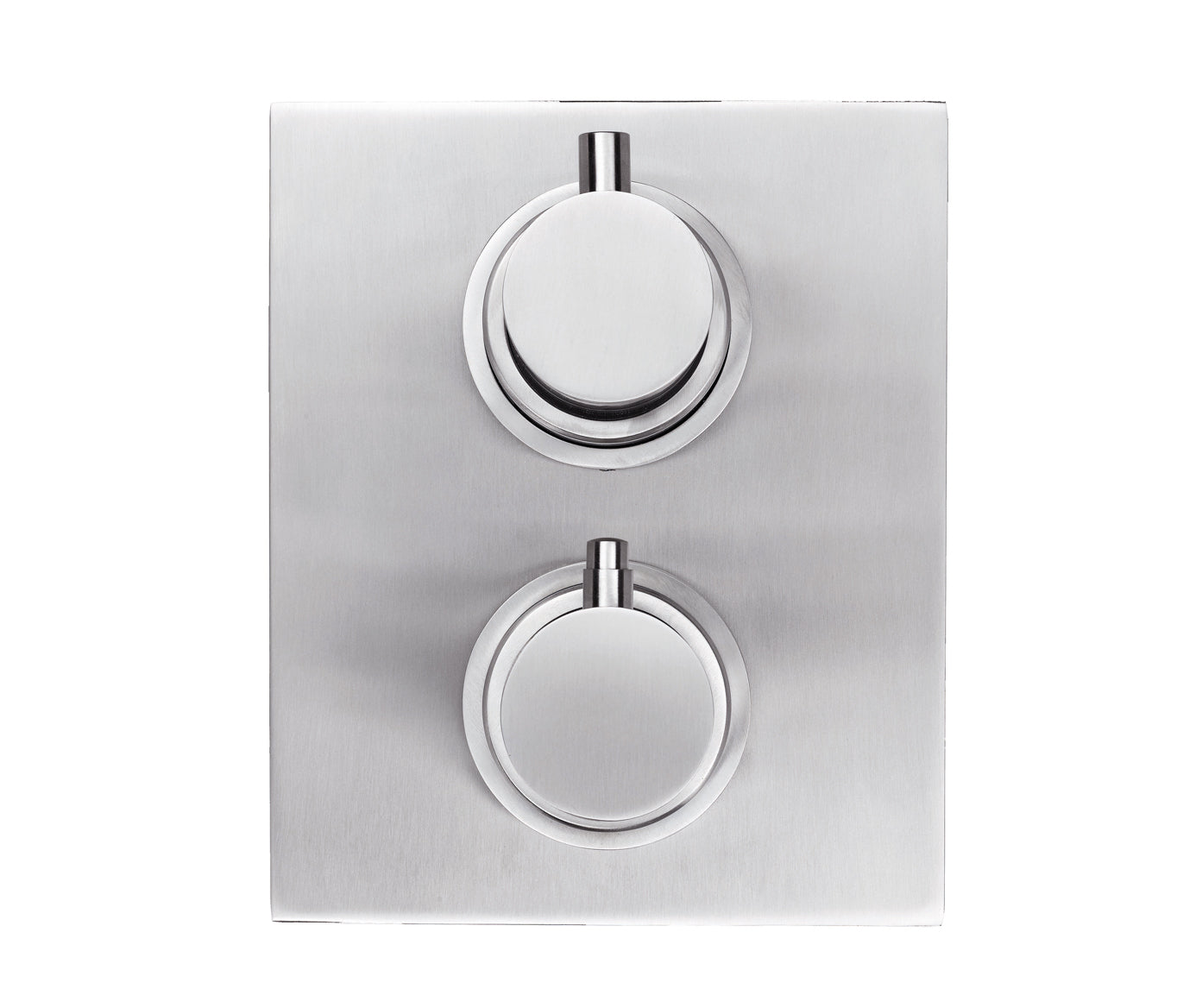Just Taps Inox Stainless Steel Thermostatic Concealed 1 Outlet Shower Valve
