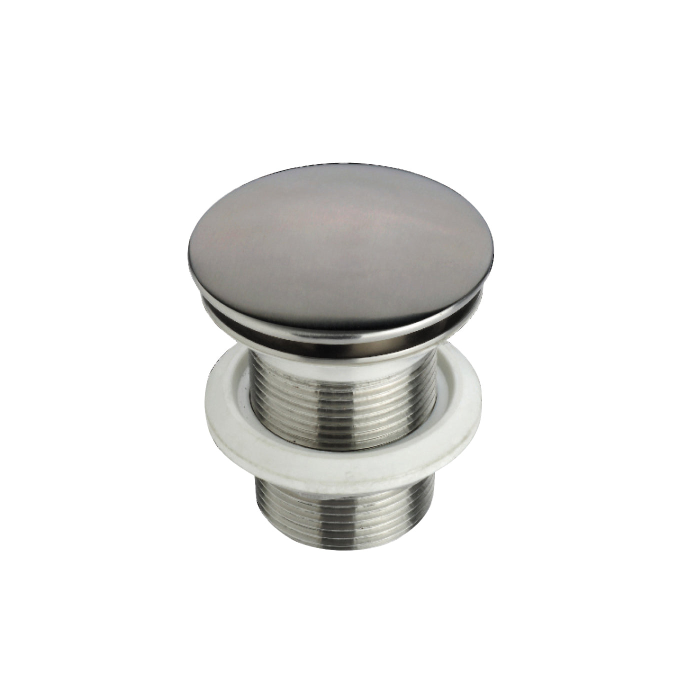 Just Taps Plus Inox Freeflow Basin Waste, Slotted