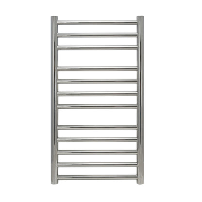 Just Taps Plus Inox Radiator Stainless Steel with Polished Chrome Finish