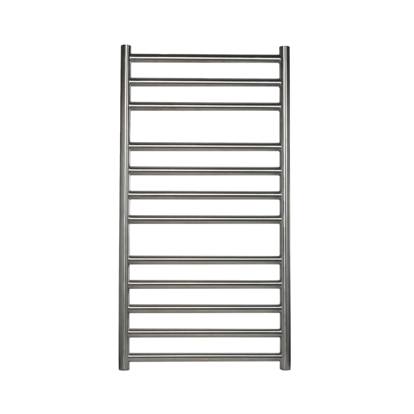 Just Taps Plus Inox Radiator Stainless Steel with Polished Chrome Finish