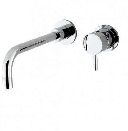 Crosswater Kai Lever Chrome Wall Mounted Basin Mixer