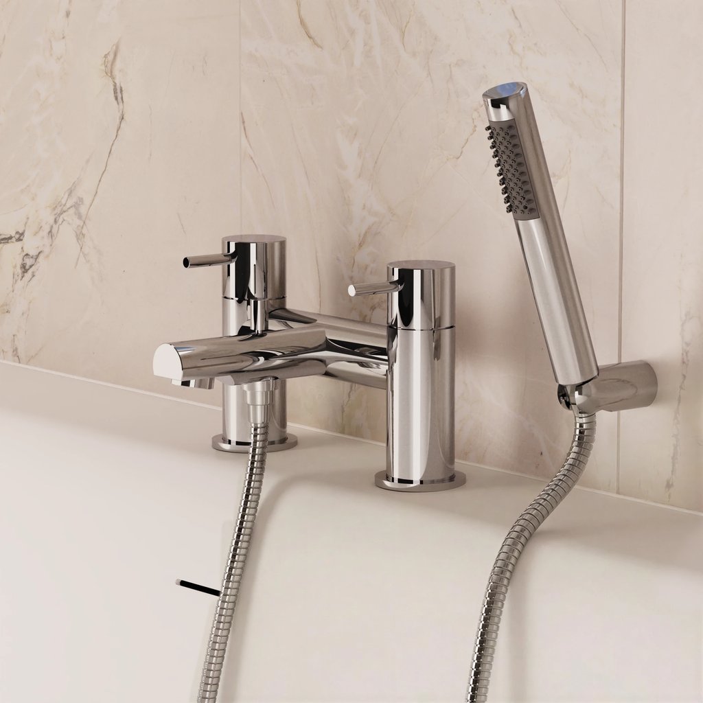 Crosswater Kai Lever Bath Shower Mixer with Kit & Legs