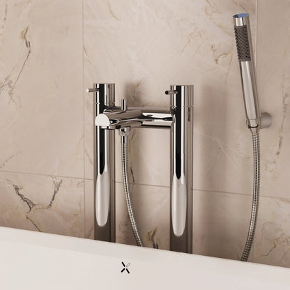Crosswater Kai Lever Bath Shower Mixer with Kit & Legs