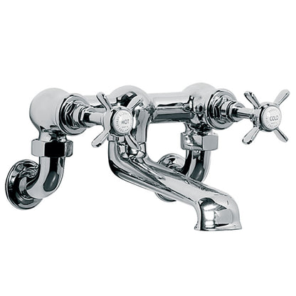 Lefroy Brooks Classic Wall Mounted Bath Filler - LB1151CP Chrome