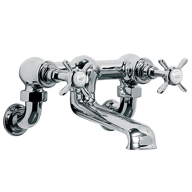 Lefroy Brooks Classic Wall Mounted Bath Filler - LB1151CP Chrome